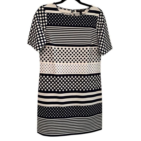 Unique Banana Republic dress with black and white  design - Picture 1 of 7